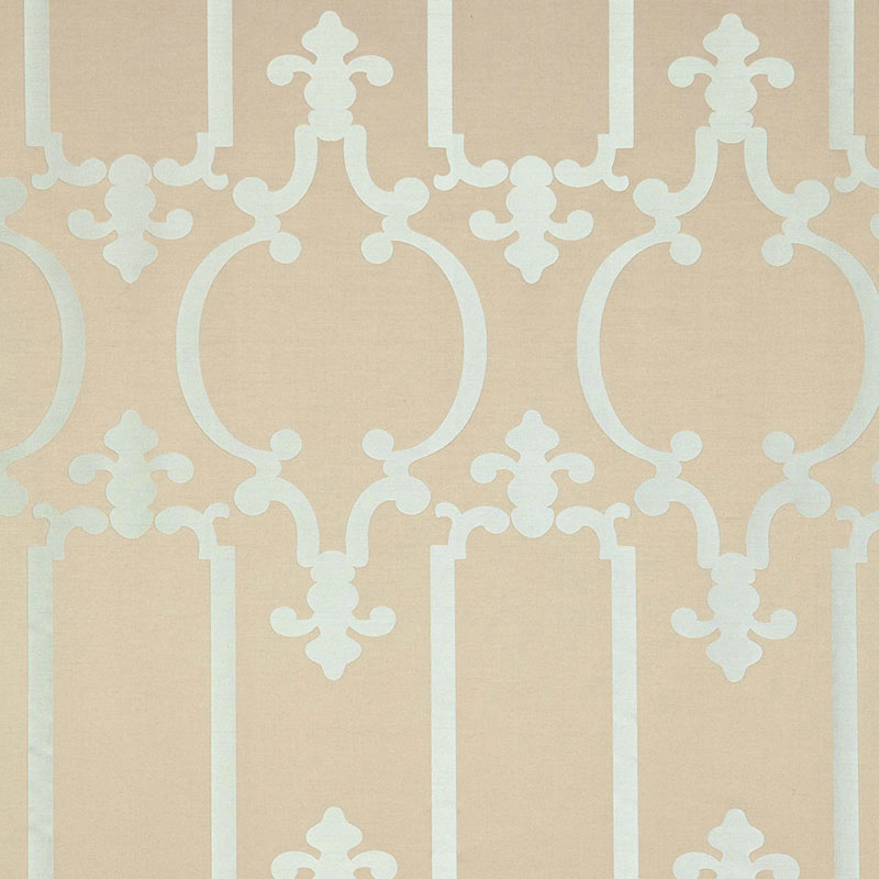 ORNAMENTAL SILK | Silvered Aqua