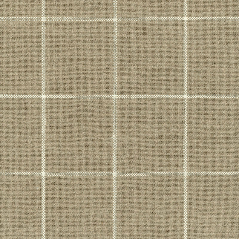 GLENARIFF LINEN CHECK | Natural