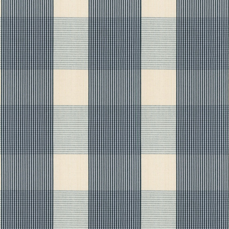 AVON GINGHAM PLAID | INDIGO/SKY