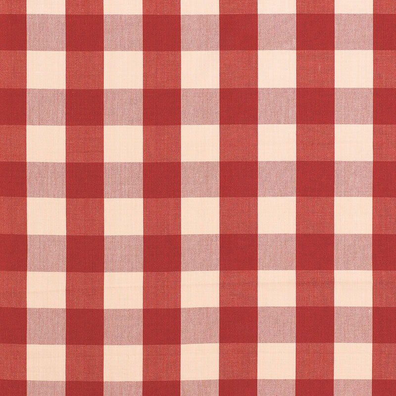 CAMDEN COTTON CHECK | Red