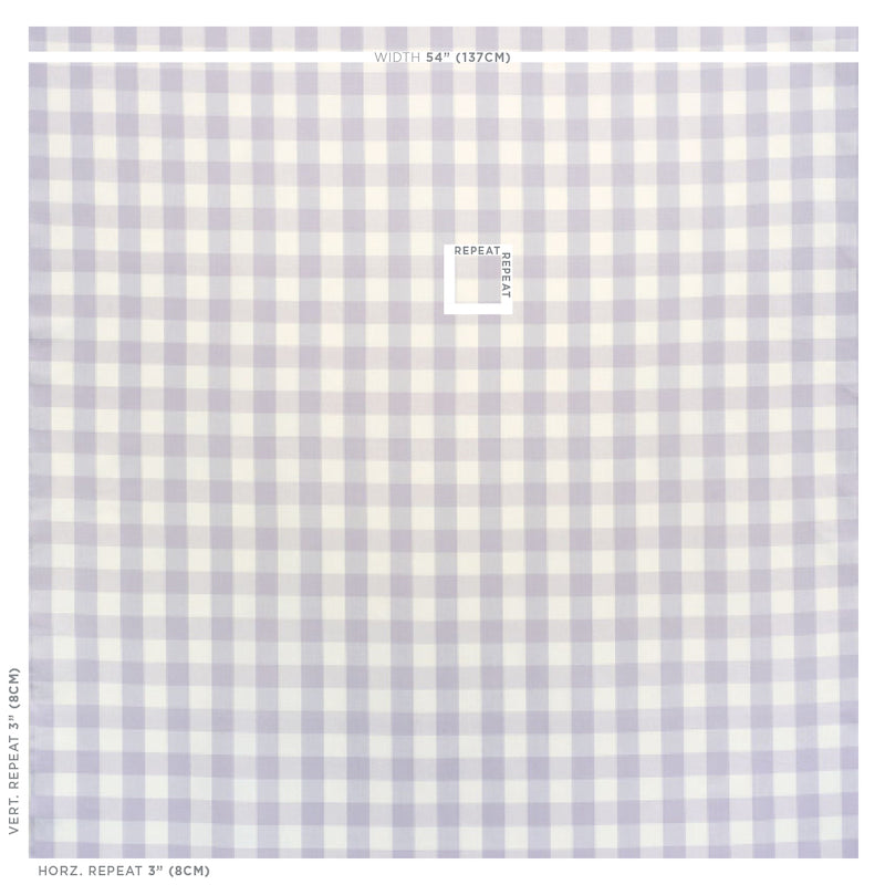 CAMDEN COTTON CHECK | Lilac