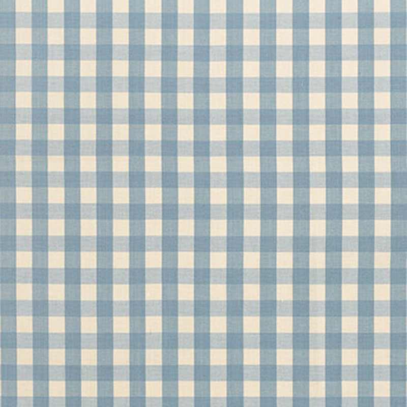 ELTON COTTON CHECK | Chambray