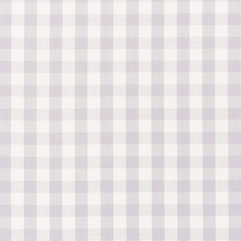 ELTON COTTON CHECK | LILAC