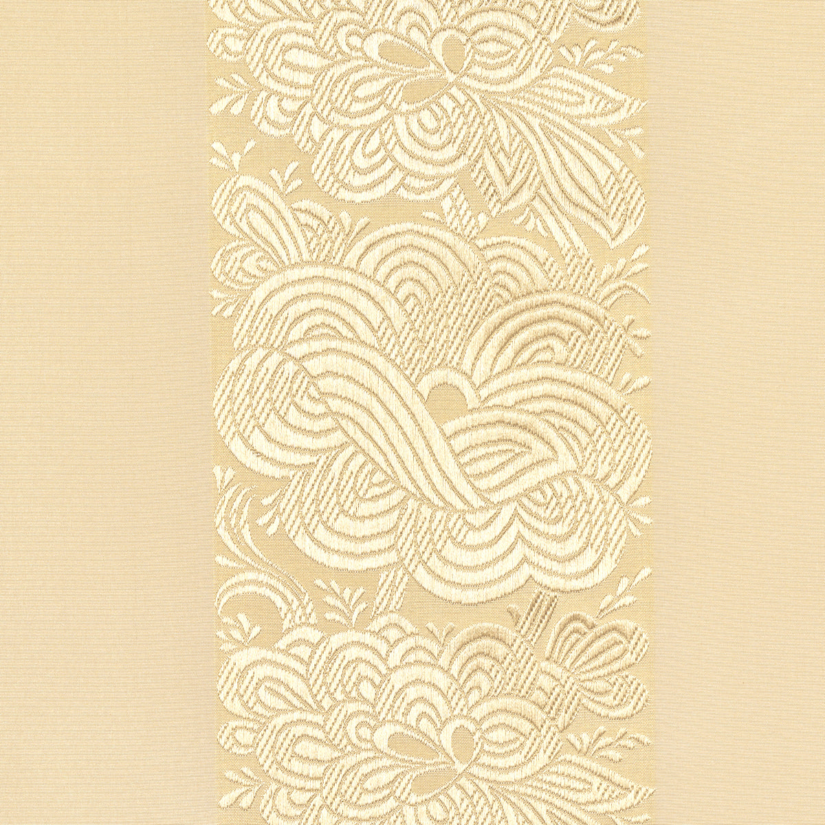 MANDARIN SILK STRIPE | GOLD DUST