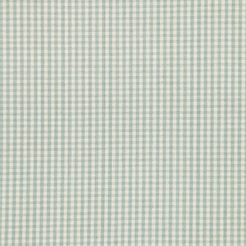 BARNET COTTON CHECK | AQUA