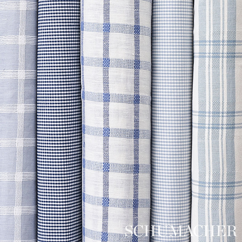 BARNET COTTON CHECK | SKY