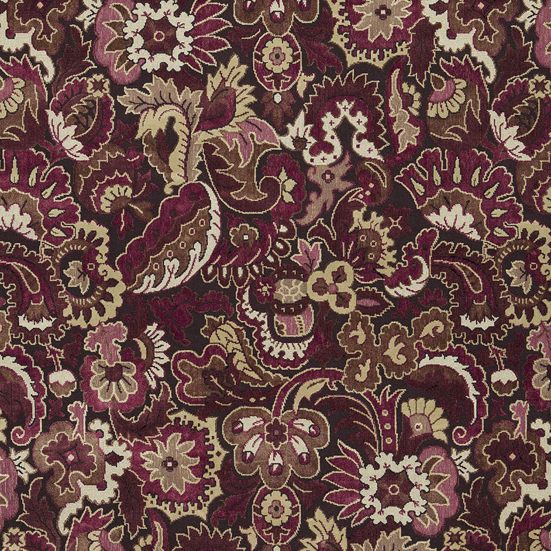 VELOURS ORIENTAL | AUBERGINE