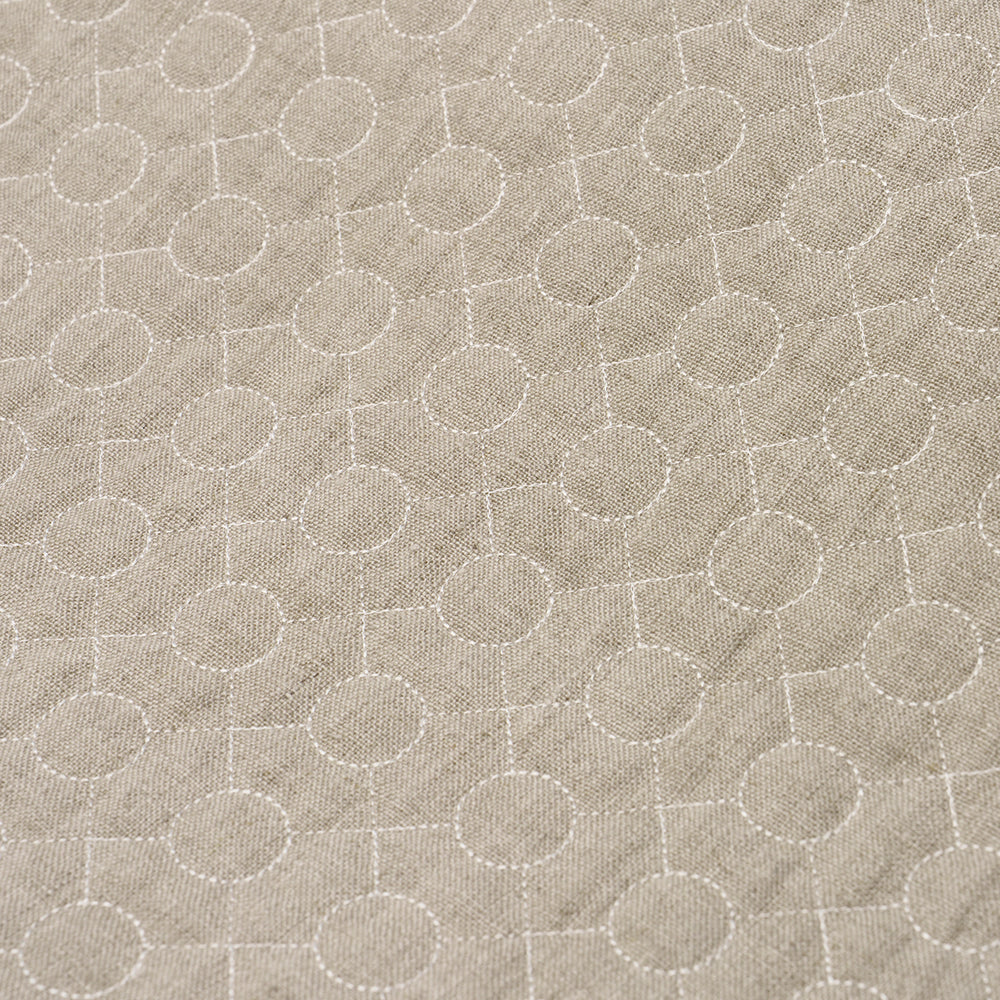 ARLES EMBROIDERY | Greige