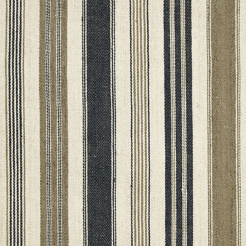 MONTAUBAN STRIPE | NOIR / TOBACCO