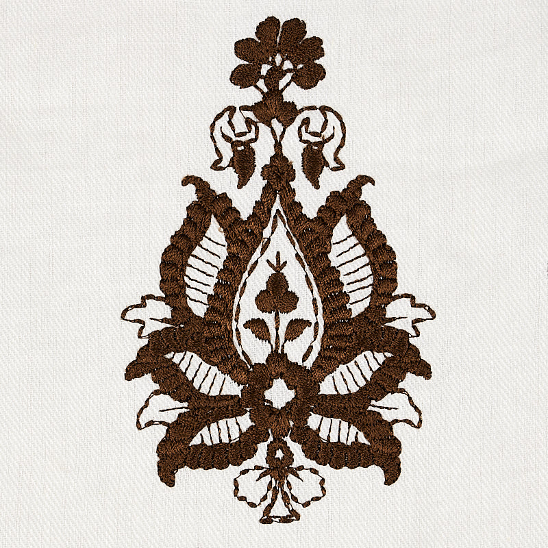 JAIPUR LINEN EMBROIDERY | Brown