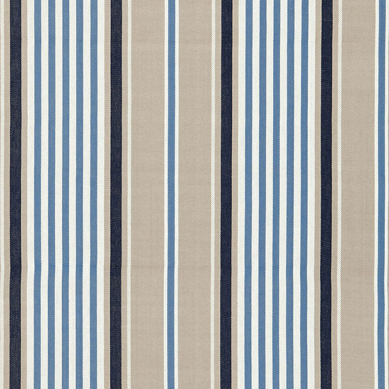 MINZER COTTON STRIPE | INDIGO