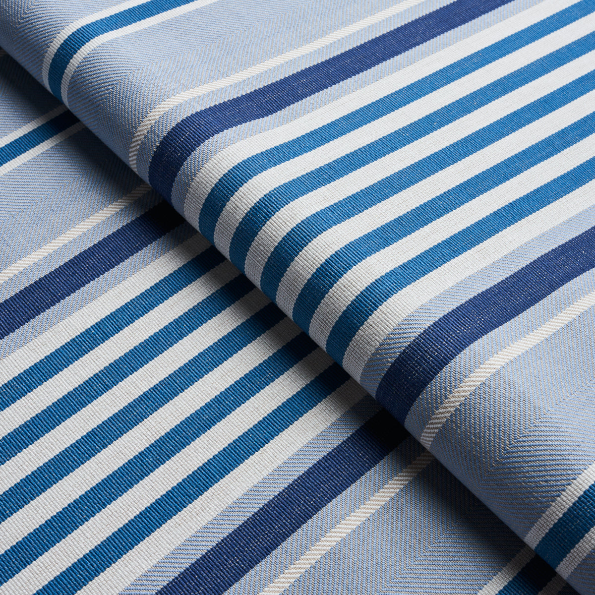 MINZER COTTON STRIPE | BLUE