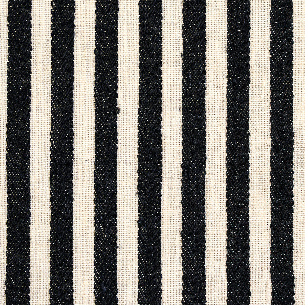 SUMMERVILLE LINEN STRIPE | Black