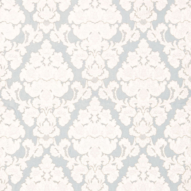 MONTALCINO APPLIQUÉ DAMASK | Robin's Egg