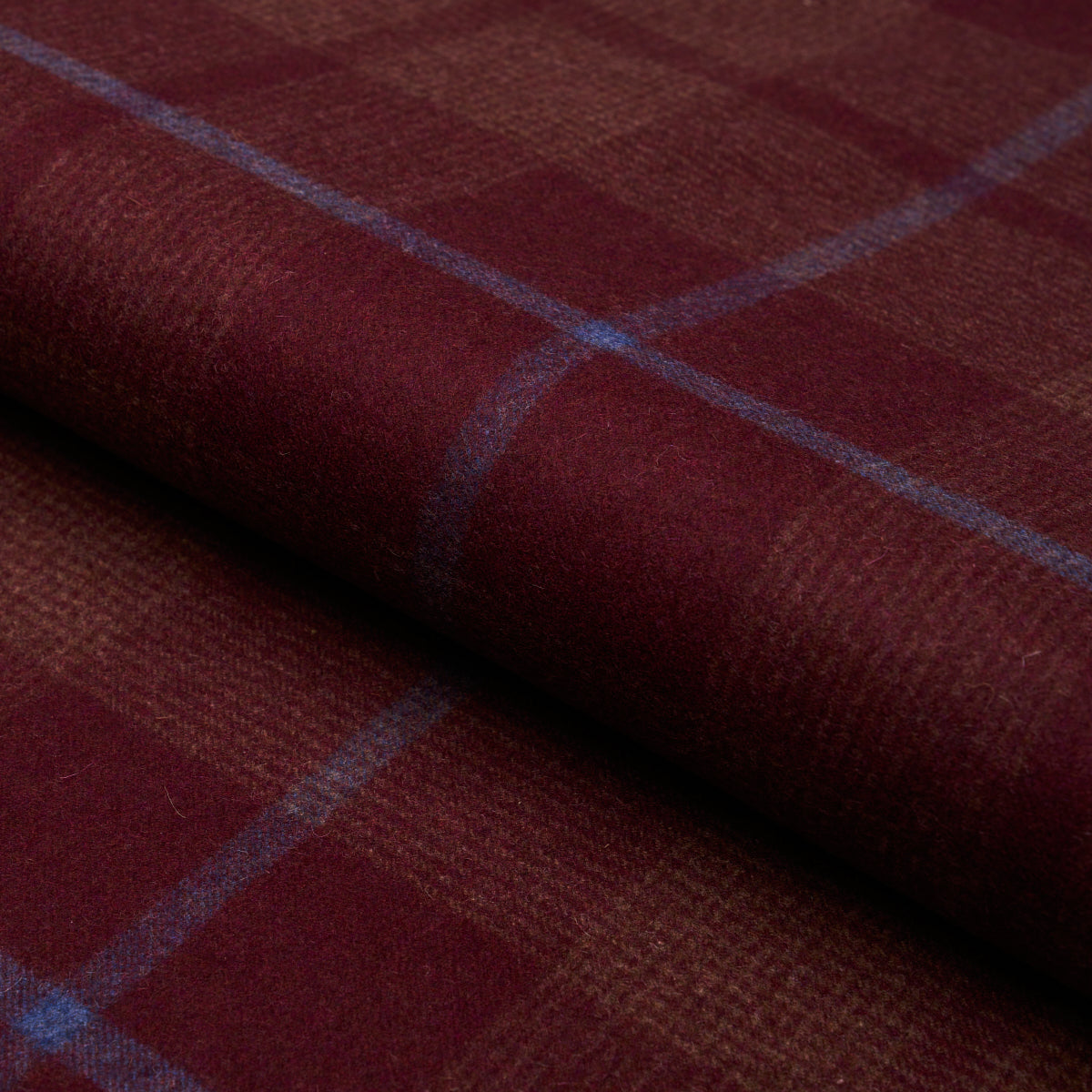 MONTANA WOOL PLAID | Burgundy