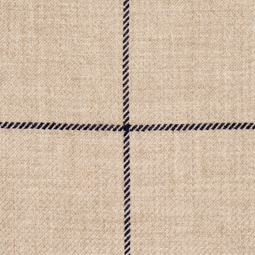 BANCROFT WOOL PLAID | Ivory