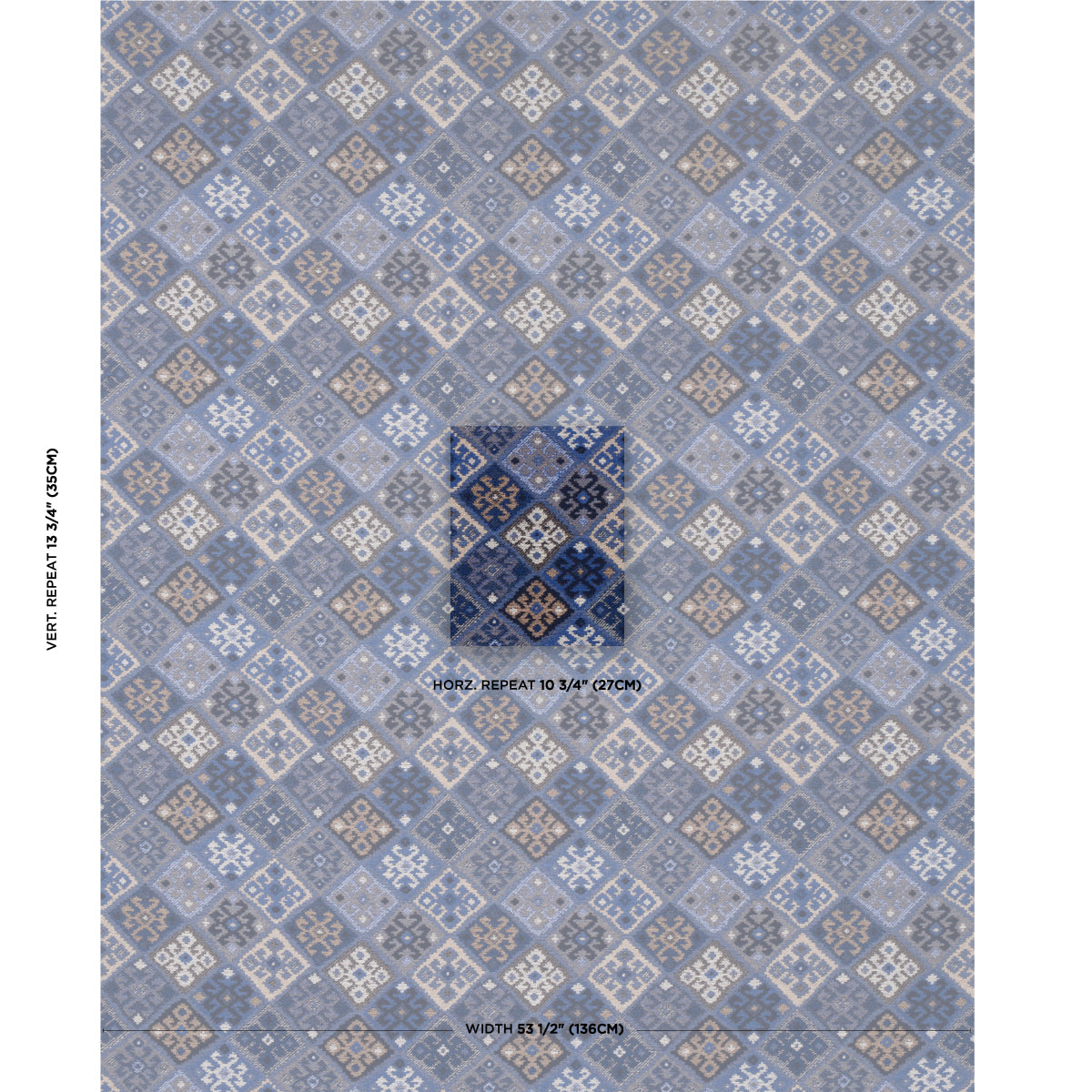 KILIM WEAVE | Blue