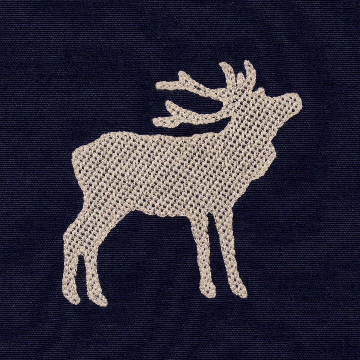 CARIBOU EMBROIDERY | Navy