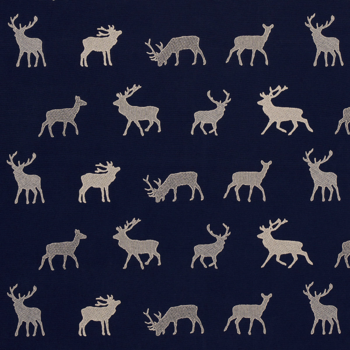 CARIBOU EMBROIDERY | Navy