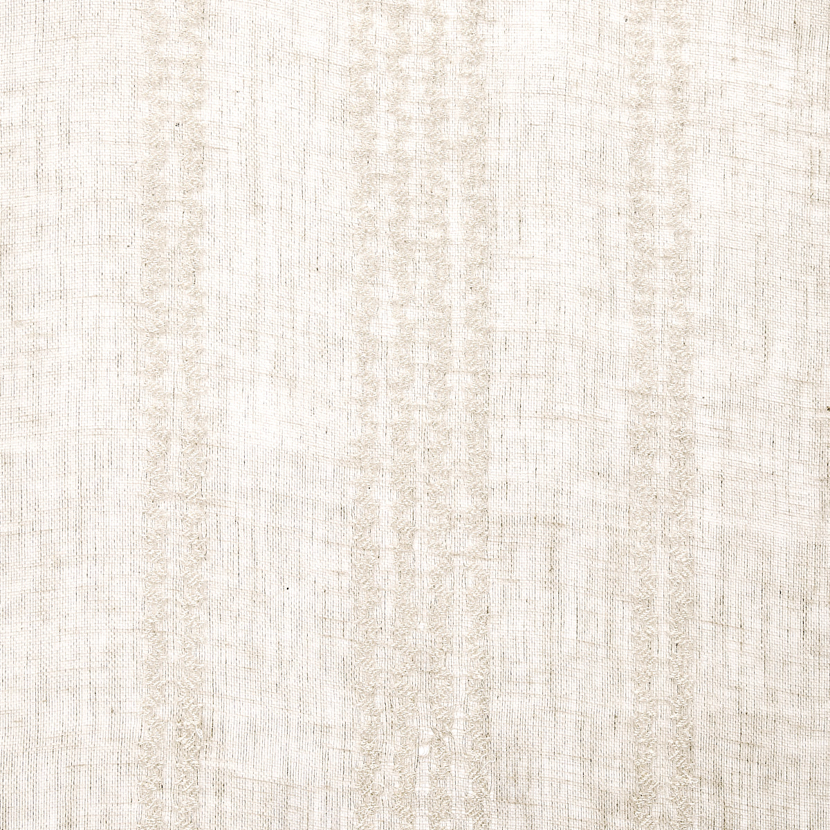 PIERO STRIPE EMBROIDERED SHEER | LINEN