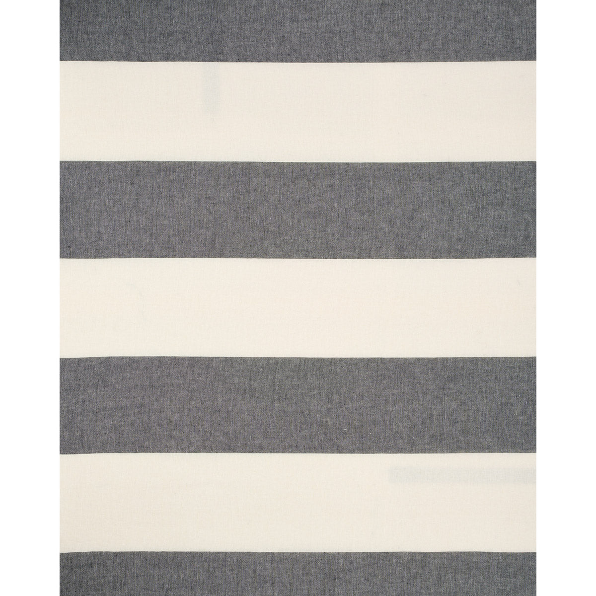 VISTA LINEN STRIPE CASEMENT | Carbon And White