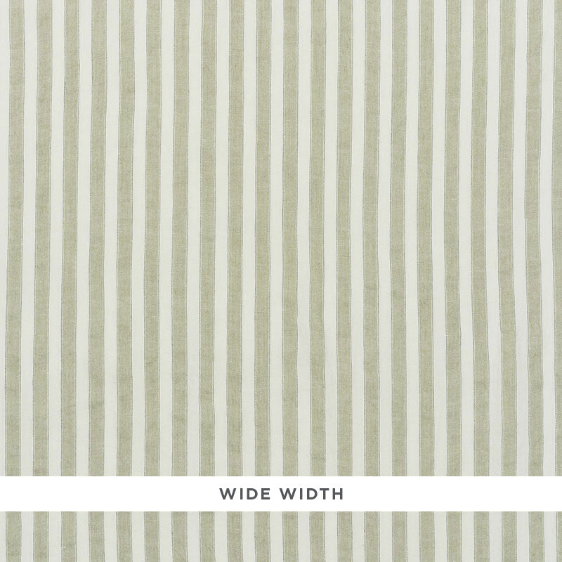 REGATTA LINEN STRIPE SHEER | SAGE