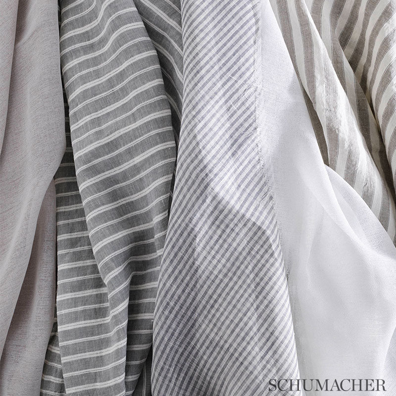 REGATTA LINEN STRIPE SHEER | STONE