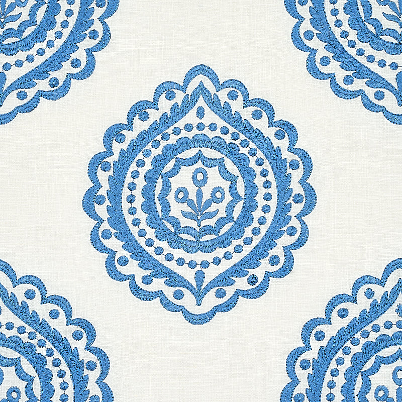 OLANA LINEN EMBROIDERY | Blue