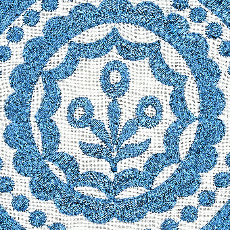 OLANA LINEN EMBROIDERY | Blue