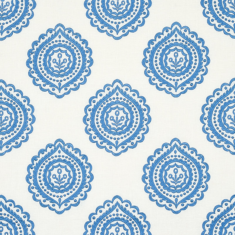 OLANA LINEN EMBROIDERY | Blue