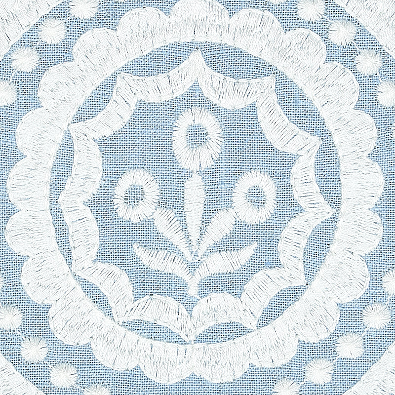 OLANA LINEN EMBROIDERY | SKY