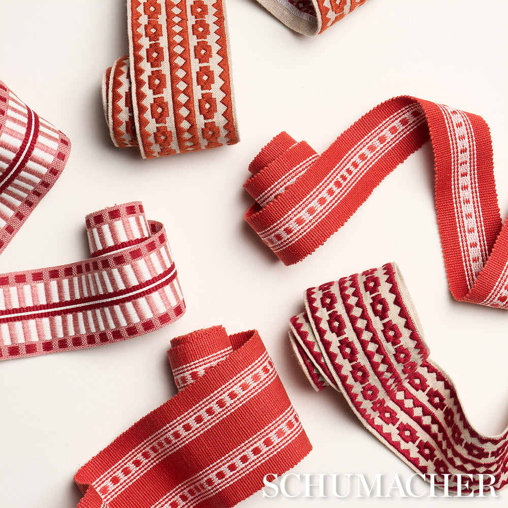 Talitha Tape | Red On Natural