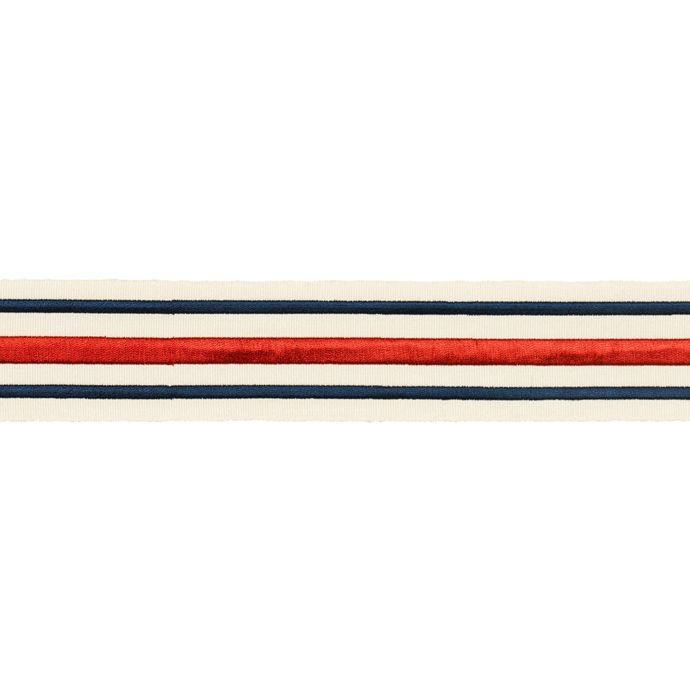MILITARY STRIPE  TAPE | Red & Navy