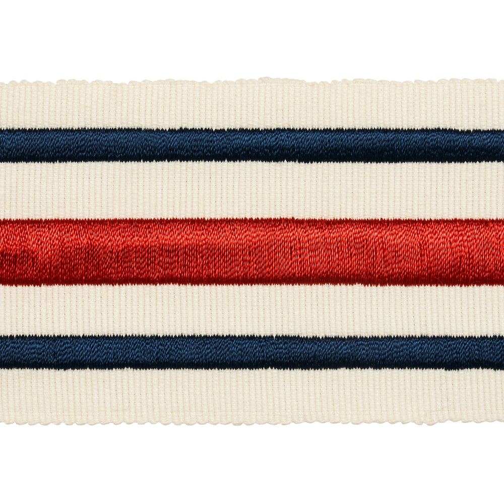 MILITARY STRIPE  TAPE | Red & Navy