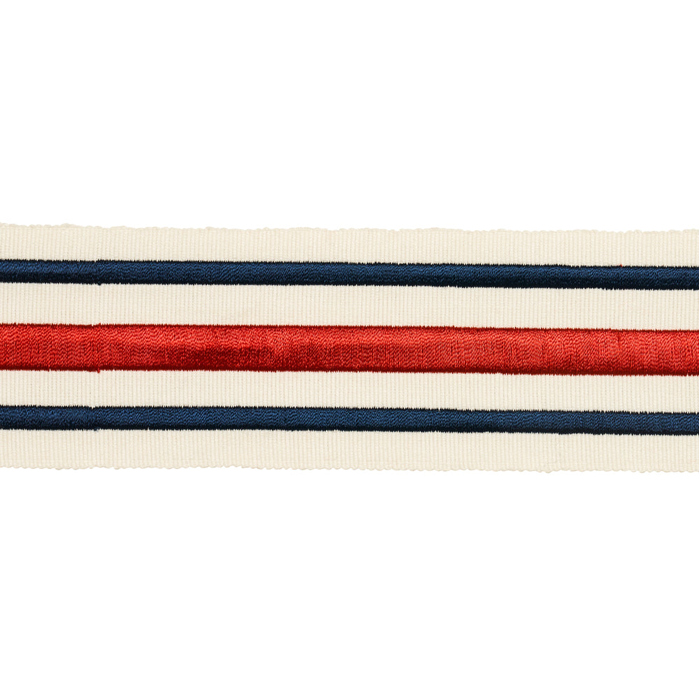 MILITARY STRIPE  TAPE | Red & Navy