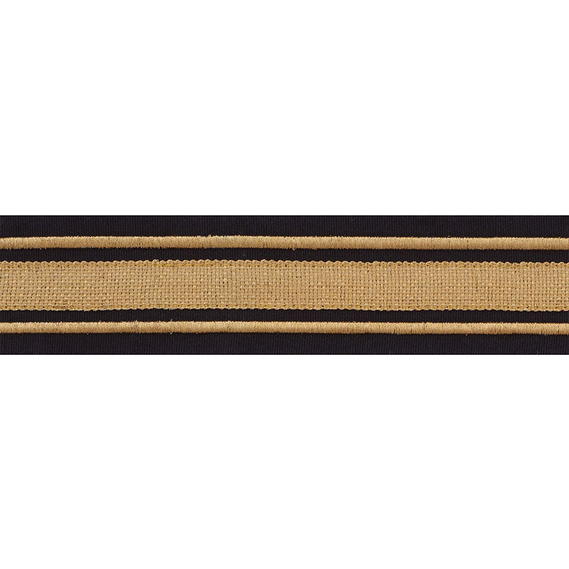 MILITARY STRIPE  TAPE | GOLD ON BLACK