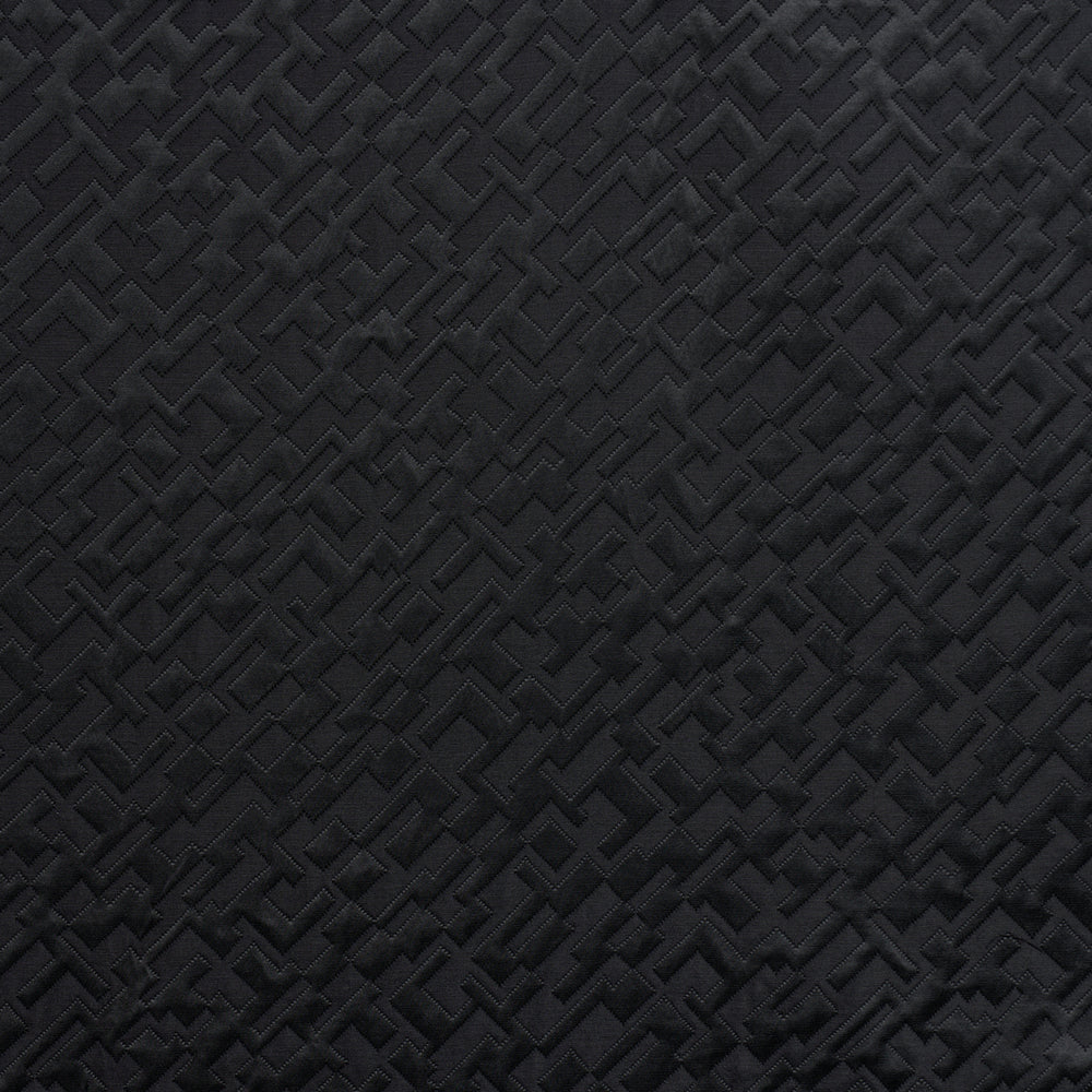 SALON MATELASSÉ SATIN | Ebony