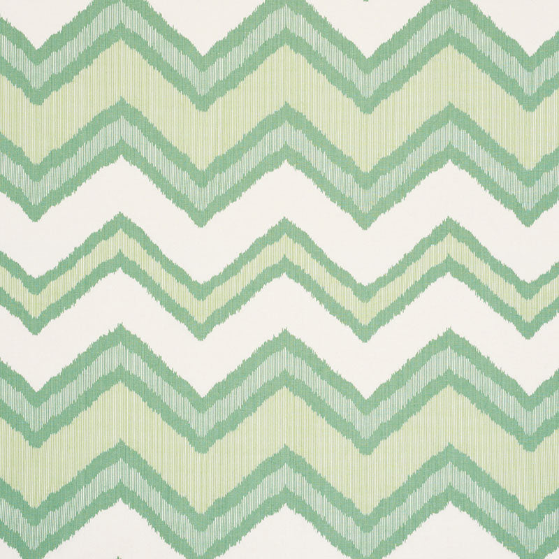 CHEVRON IKAT | GREEN