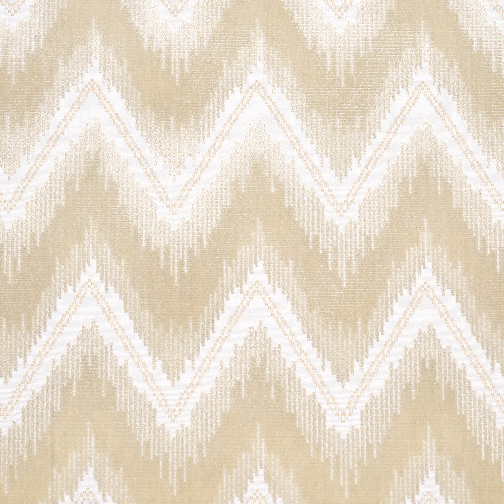 CHEVRON VELVET | Champagne