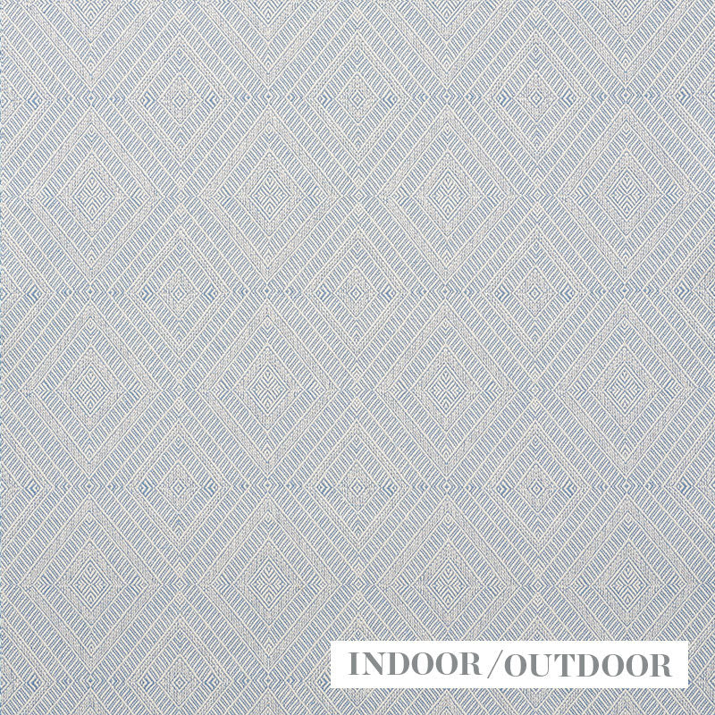 GEOMETRIC WEAVE INDOOR/OUTDOOR | CHAMBRAY