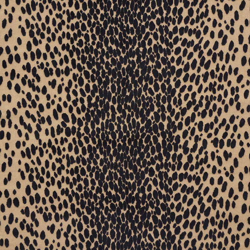 CHEETAH VELVET | EBONY