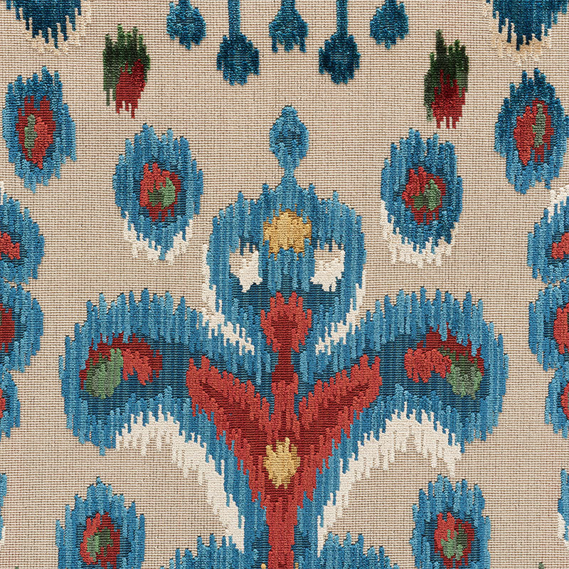 TABRIZ IKAT VELVET | Multi