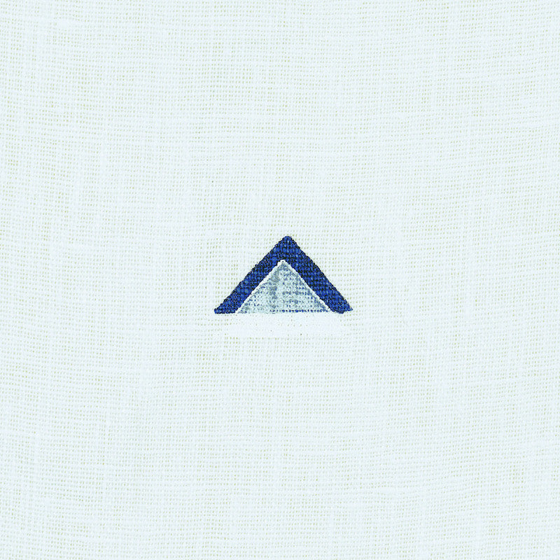 OVERLAPPING TRIANGLES | Navy & White