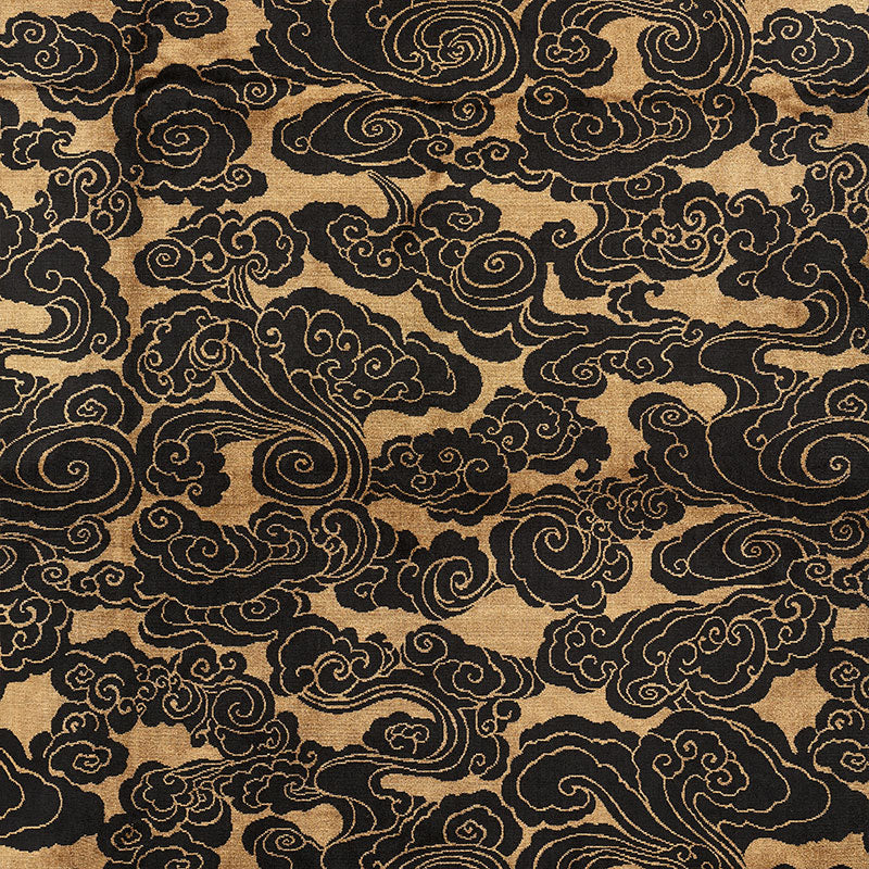 SOZAN VELVET | Gold & Onyx