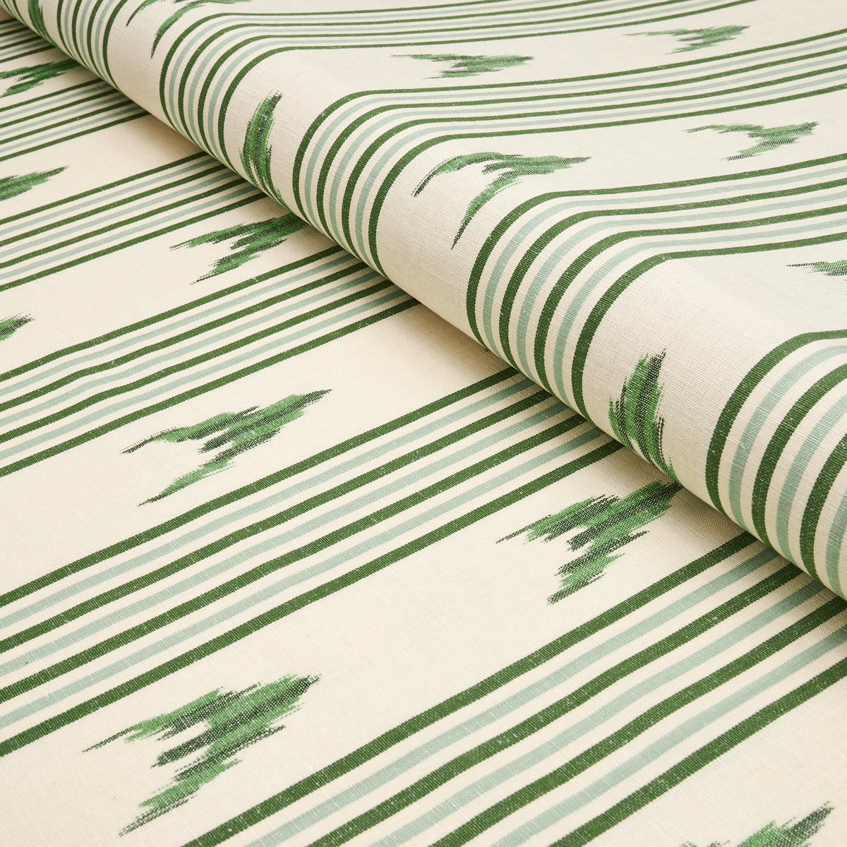 SANTA BARBARA IKAT | Leaf Green