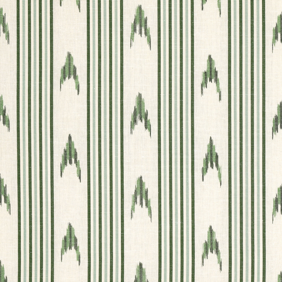 SANTA BARBARA IKAT | LEAF GREEN