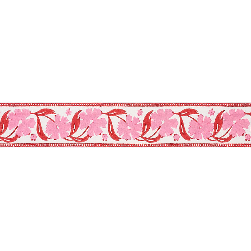 ADRA HAND BLOCKED TAPE | Pink & Red