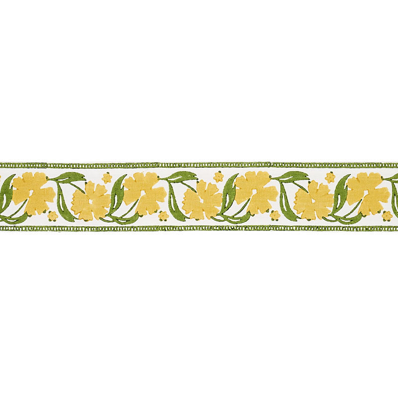 ADRA HAND BLOCKED TAPE | Yellow & Green