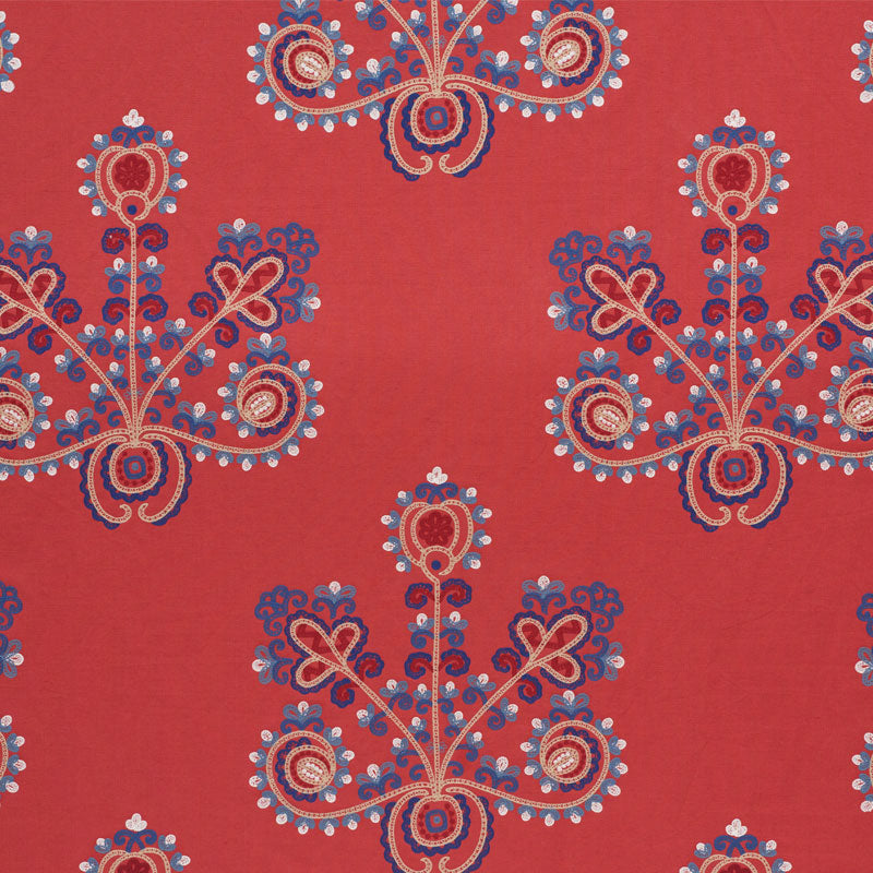 ESTRELLA EMBROIDERY | VERMILION