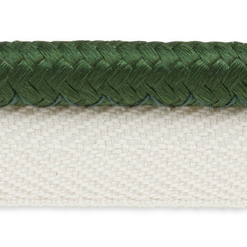 GUSTAVE SILK LIP CORD WIDE | EMERALD